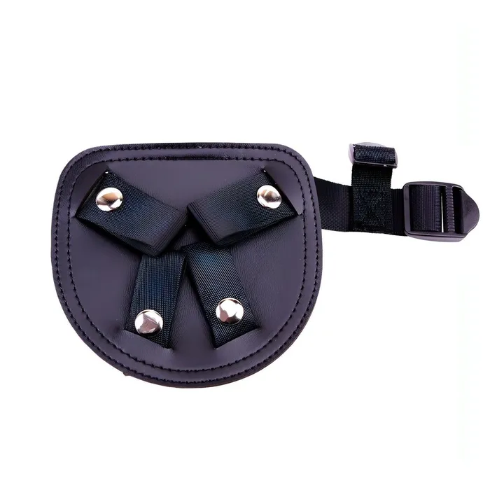 Anal | Imbracatura universale per falli con ventosa con cinghie regolabili e set da 3 anelli - Nero - Chisa Novelties