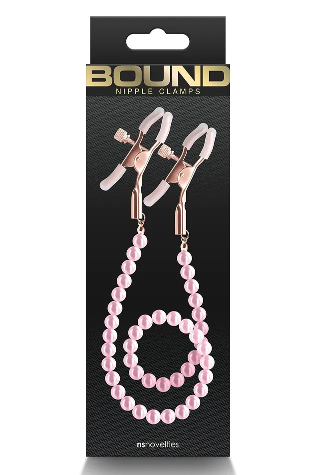BOUND Vibrators | Bound - Nipple Clamps - DC1 – Pink