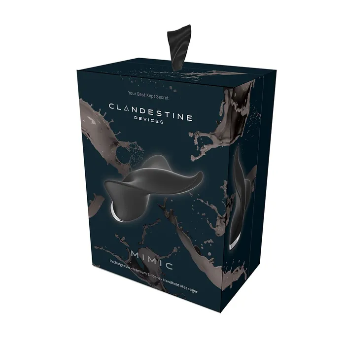Clandestine Vibrators Vibratore Mimic Nero Clandestine CD001BLK