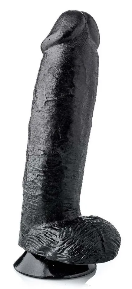 Gangbangster - Super Marvin - Dildo - 26 x 7,6 cm - PVC - Zwart | Gangbangster Female Sex Toys Gangbangster - Super Marvin - Dildo - 26 x 7,6 cm - PVC - Zwart | Gangbangster Female Sex Toys