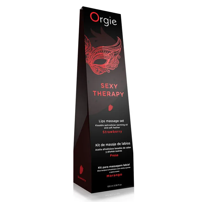 Honey’s Toy Couples | Orgie Lips Massage Kit Strawberry可食用按摩油(士多啤梨)
