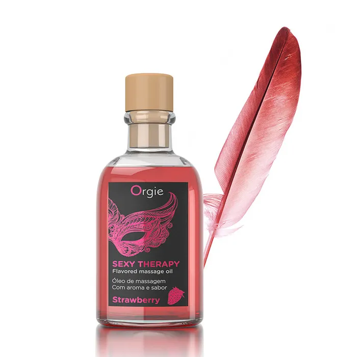Honey’s Toy Couples | Orgie Lips Massage Kit Strawberry可食用按摩油(士多啤梨)