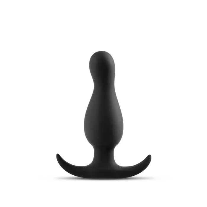 Blush Anal Adventures Curve Plug Black Blush Novelties Anal