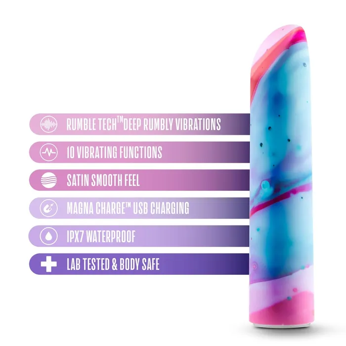 Blush Limited Addiction Fascinate Power Vibrator - Peach | Blush Novelties Vibrators Blush Limited Addiction Fascinate Power Vibrator - Peach | Blush Novelties Vibrators