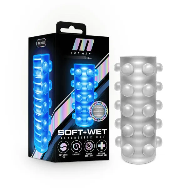 Blush Novelties Male Sex Toys | M For Men Soft & Wet Orb Frosted Blush Novelties Male Sex Toys | M For Men Soft & Wet Orb Frosted
