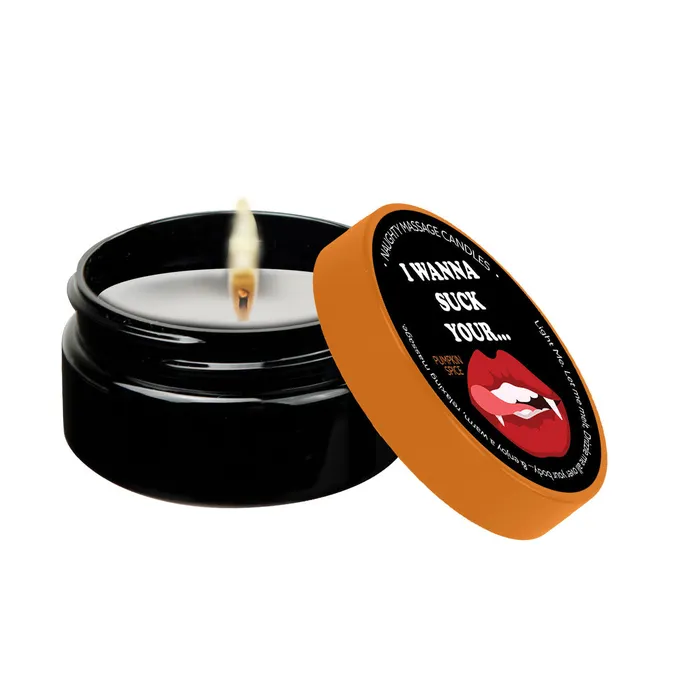 Couples Sale Specials Naughty Massage Candle I Wanna Suck Your Pumpkin Spice