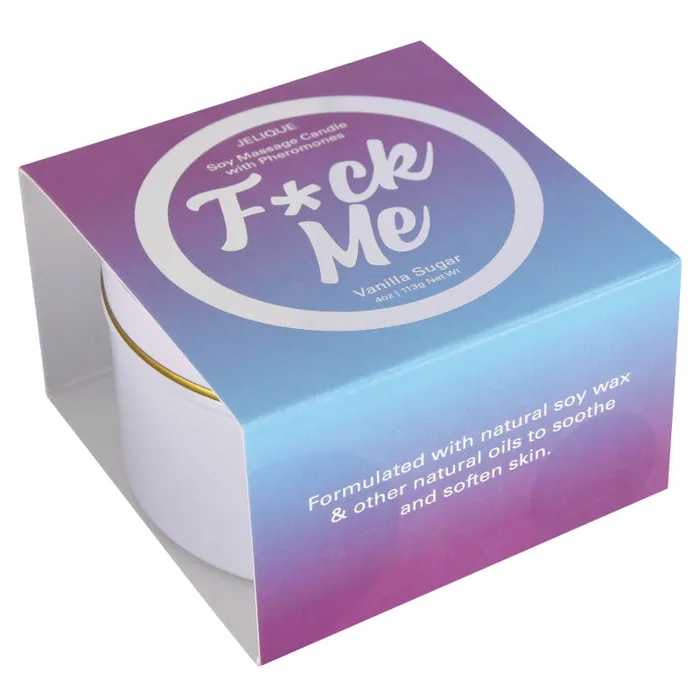 Mood Candle Fuck Me Vanilla Sugar 4 Oz Jar Jelique Products Dildos