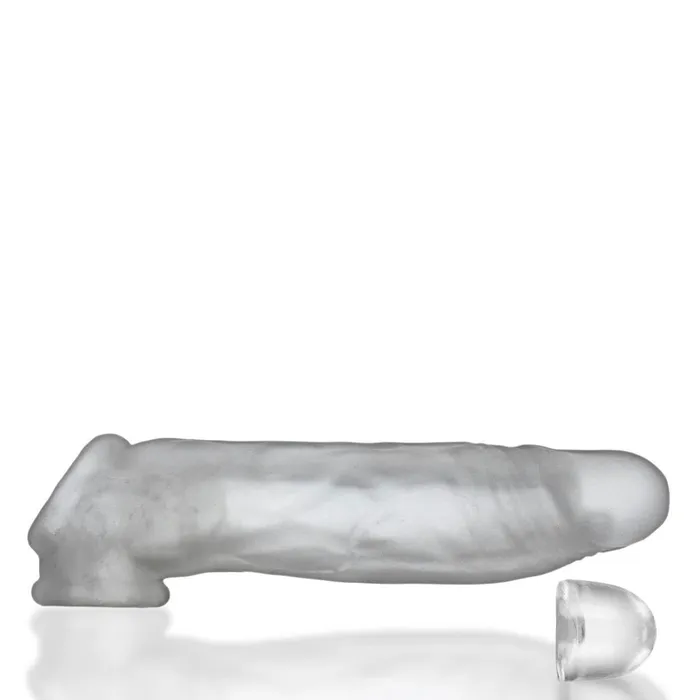 Oxballs Dildos Dicker UltraSlim Cocksheath Clear Ice