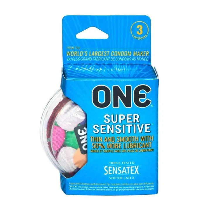 Paradise Marketing Male Sex Toys One Super Sensitive 3 Pack