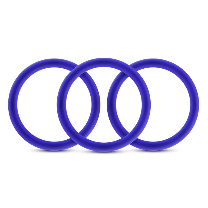 Performance Vs3 Pure Premium Silicone Cockrings Large Indigo Blush Novelties Female Sex Toys Performance Vs3 Pure Premium Silicone Cockrings Large Indigo Blush Novelties Female Sex Toys