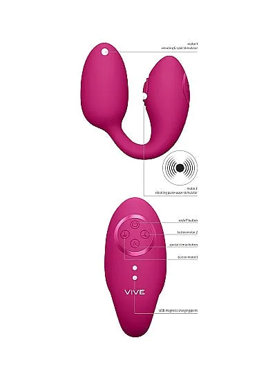 Vive Aika Pink Vibrator | Shots America Vibrators