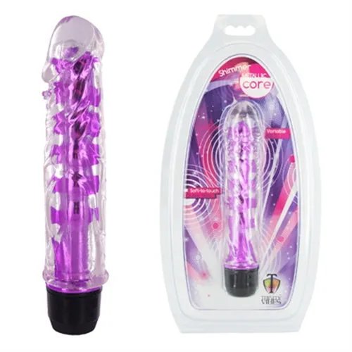 XR Brands Shimmer Core Metallic Bullet Vibrator Female Sex Toys