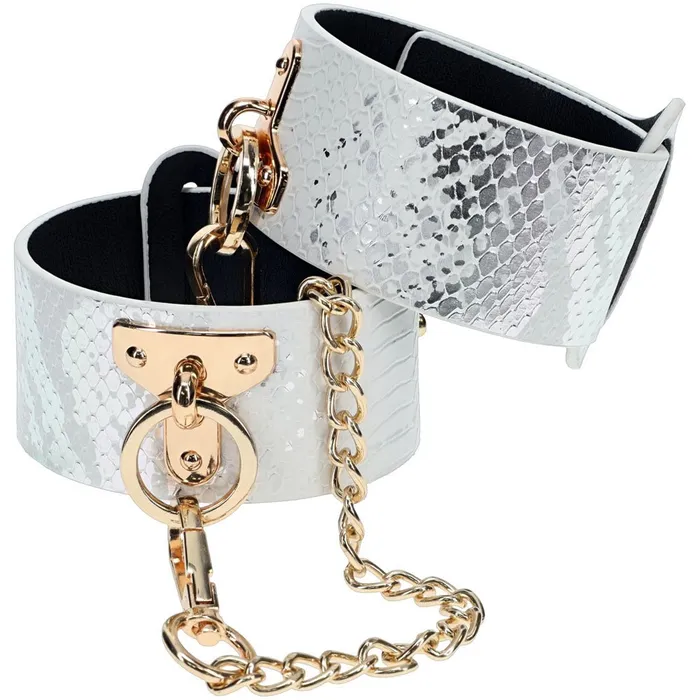 Couples Shots Toys OUCH Florence Collection Leg Cuffs White Restraints Couples Shots Toys OUCH Florence Collection Leg Cuffs White Restraints