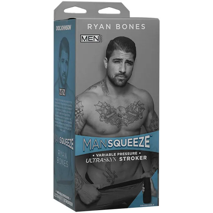 Doc Johnson Male Sex Toys Man Squeeze Ryan Bones Ultraskyn Stroker Ass