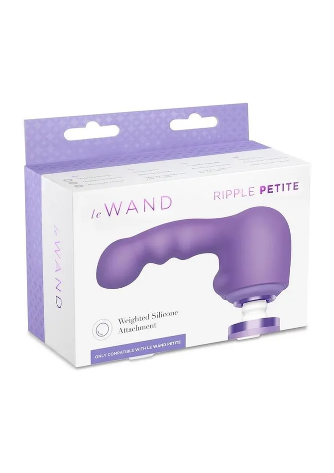 Female Sex Toys Le Wand Petite Ripple Silicone Attachment Cover Le Wand