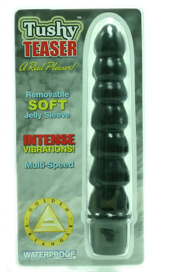Golden Triangle Female Sex Toys Tushy Teaser Waterproof with Removable Silicone Sleeve Golden Triangle Female Sex Toys Tushy Teaser Waterproof with Removable Silicone Sleeve