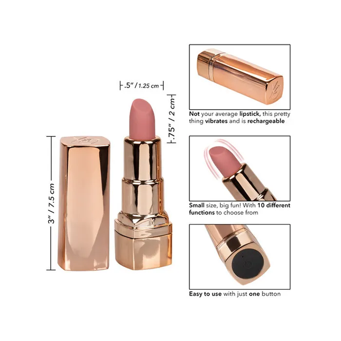 Hide Play Rechargeable Lipstick Vibrator Cal Exotics Female Sex Toys