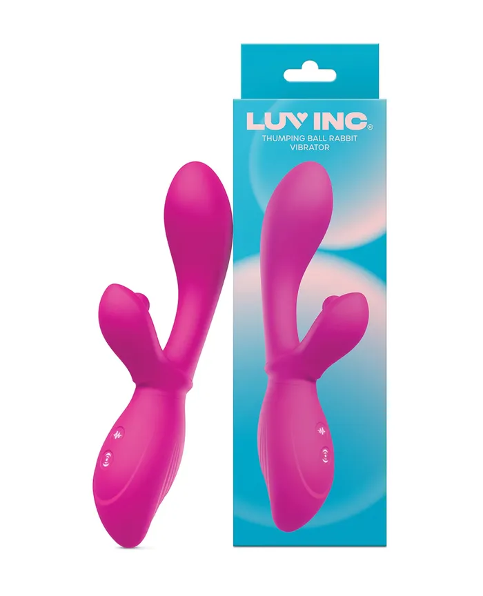 Luv Inc Thumping Ball Rabbit Pink Vvole Vibrators