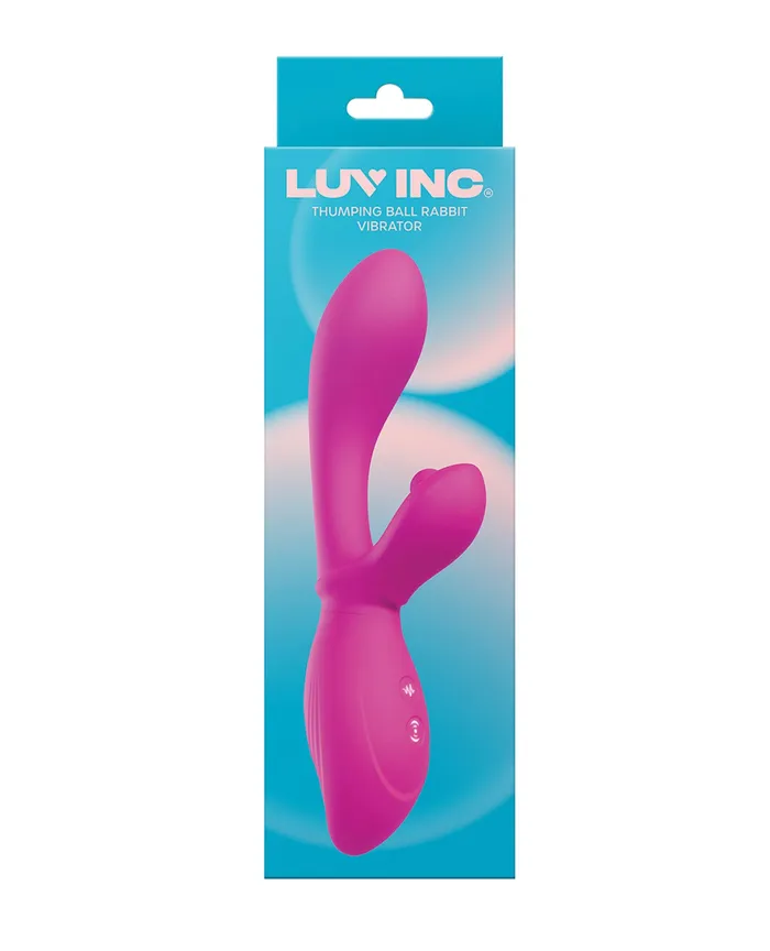 Luv Inc Thumping Ball Rabbit Pink Vvole Vibrators