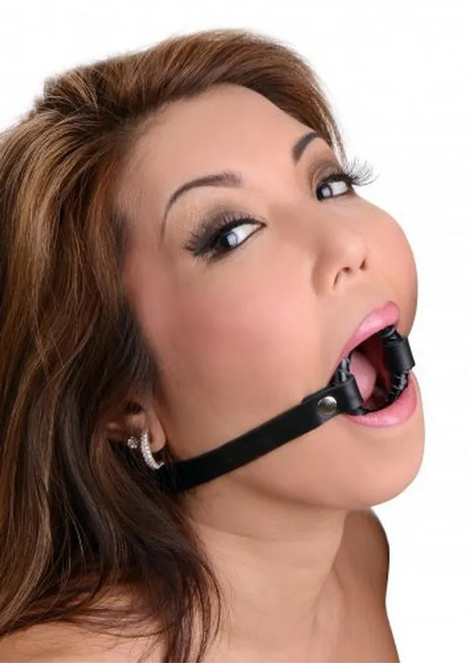 Male Sex Toys Strict Leather Ring Gag Strict Leather