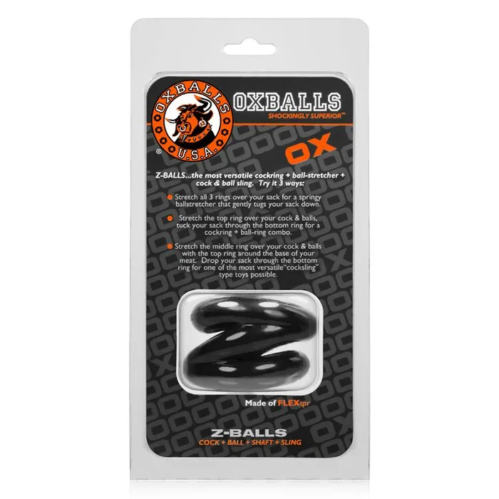 Ox Balls Oxballs Z Balls Ballstretcher Black Dildos