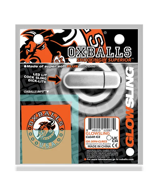 Oxballs Glowsling Cock Sling Blue Ox Designs LLCDba Oxballs Dildos