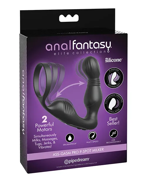 Pipedream Products Anal Anal Fantasy Elite Collection AssGasm Pro P Spot Milker Black Pipedream Products Anal Anal Fantasy Elite Collection AssGasm Pro P Spot Milker Black