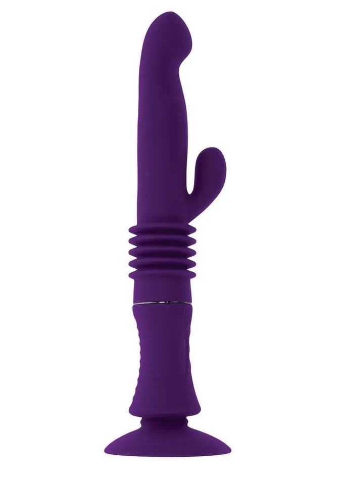 Playboy Happy Ending Rechargeable Silicone Thrusting Rabbit Vibrator Playboy Female Sex Toys Playboy Happy Ending Rechargeable Silicone Thrusting Rabbit Vibrator Playboy Female Sex Toys