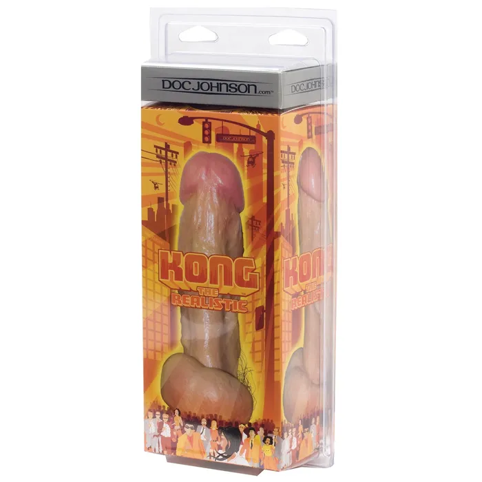 Realistic Cocks Female Sex Toys Kong Realistic Vibrating White