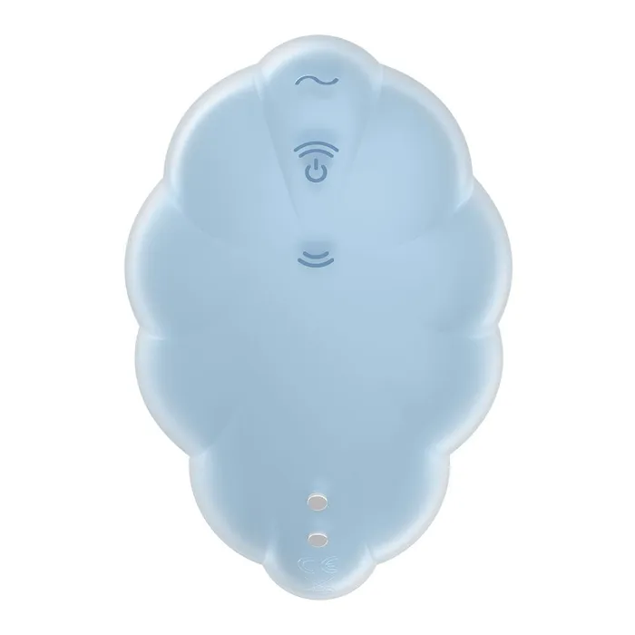 Satisfyer Vibrators Satisfyer Cloud Dancer Blue USB Rechargeable Vibrating Air Pulse Stimulator Satisfyer Vibrators Satisfyer Cloud Dancer Blue USB Rechargeable Vibrating Air Pulse Stimulator