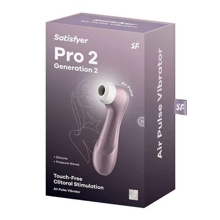 Satisfyer Vibrators Satisfyer Pro 2 Purple TouchFree USBRechargeable Clitoral Stimulator Satisfyer Vibrators Satisfyer Pro 2 Purple TouchFree USBRechargeable Clitoral Stimulator