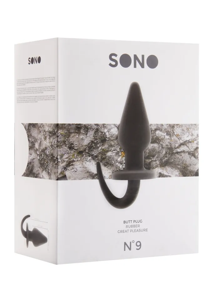 Shots Sono Anal Sono No9 Butt Plug 6 Inch Black