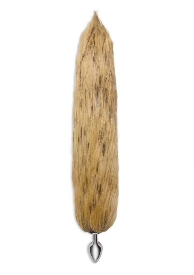 Whipsmart Male Sex Toys WhipSmart Metal Plug with 14in Fox Tail