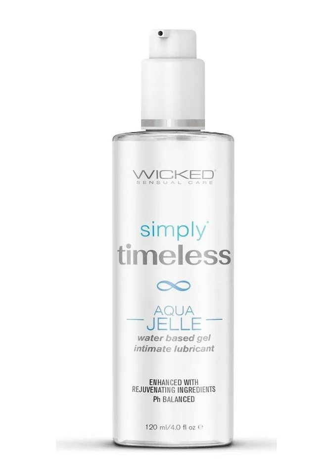 Wicked Simply Timeless Aqua Jelle Personal Lubricant Wicked Simply Lubricants Wicked Simply Timeless Aqua Jelle Personal Lubricant Wicked Simply Lubricants