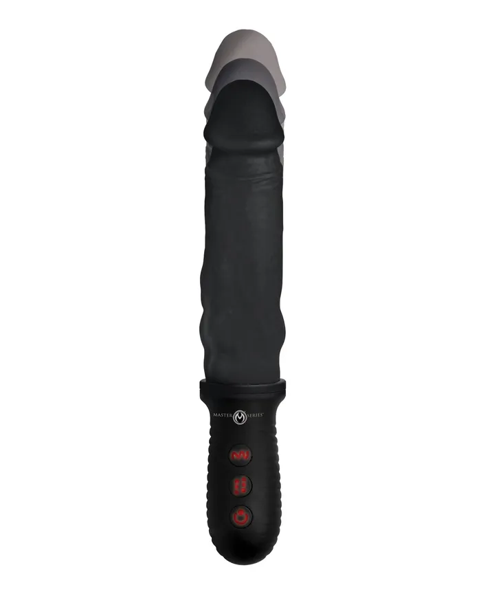 Xr LLC Anal Master Series 8X Auto Pounder Vibrating Thrusting Dildo wHandle Black Xr LLC Anal Master Series 8X Auto Pounder Vibrating Thrusting Dildo wHandle Black