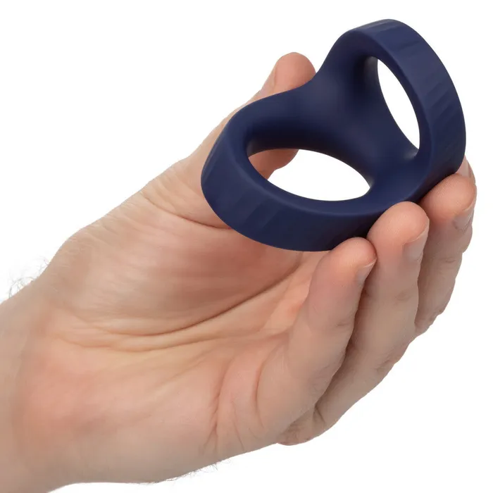 Male Sex Toys CalExotics Viceroy Dual Silicone Cock Ring Male Sex Toys CalExotics Viceroy Dual Silicone Cock Ring