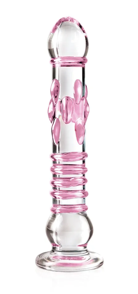 Pipedream Dildos Icicles No 6 Clear Pink