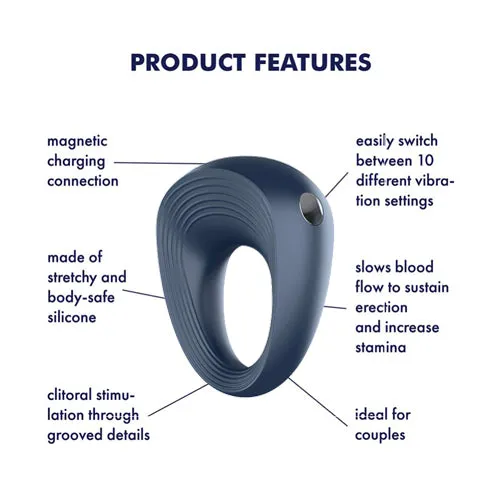 Power Ring Vibrator Satisfyer Female Sex Toys