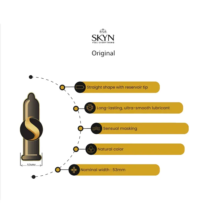 SKYN Original Condoms Lifestyles Male Sex Toys