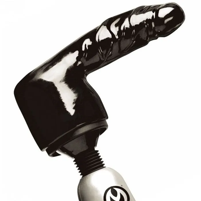 Thunder Shaft Penis Wand Attachment Black Master Series Female Sex Toys