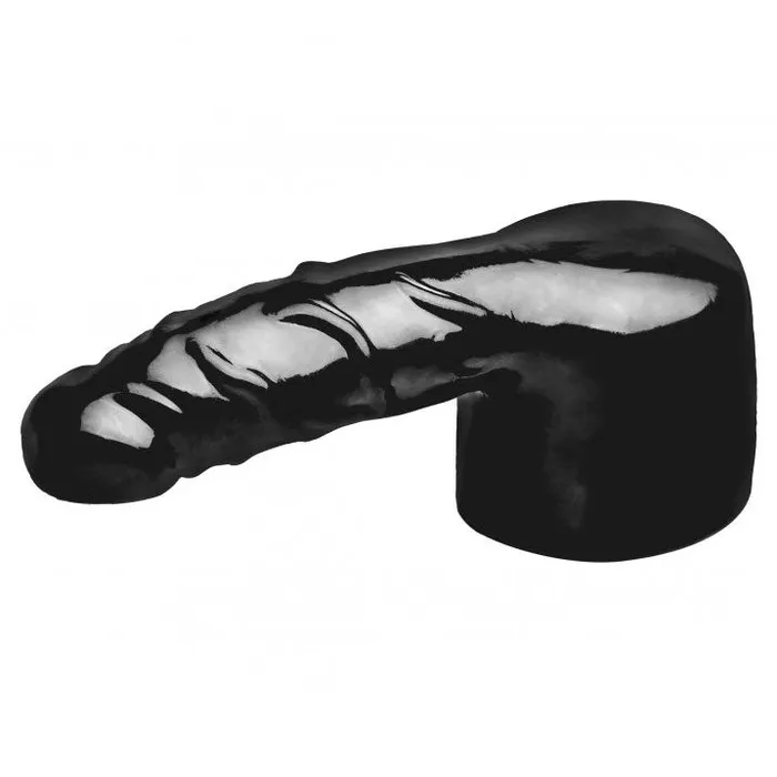 Thunder Shaft Penis Wand Attachment Black Master Series Female Sex Toys Thunder Shaft Penis Wand Attachment Black Master Series Female Sex Toys