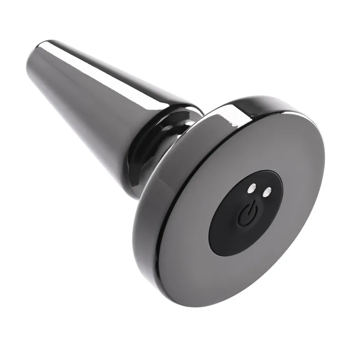 Anal Evolved Novelties Beginner Metal Plug Black Chrome Anal Evolved Novelties Beginner Metal Plug Black Chrome
