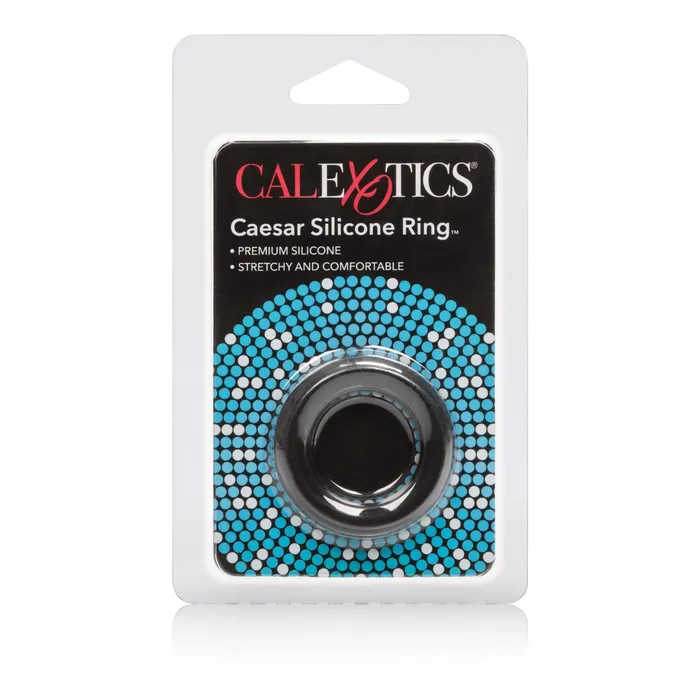 CalExotics Anal Caesar Silicone Ring Black