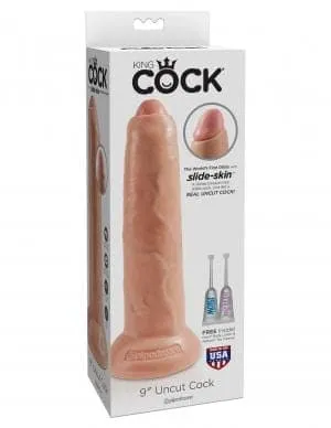 Dildos Pipedream King Cock 9 Uncut Flesh