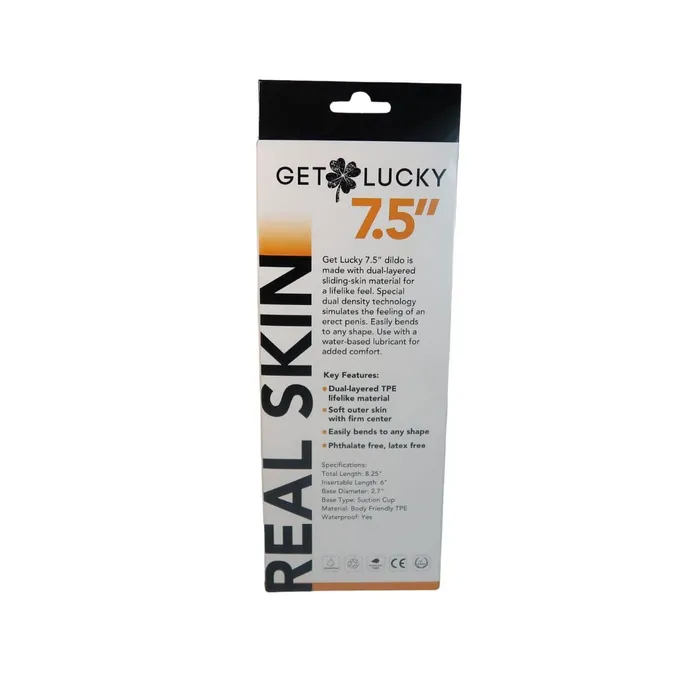 Dildos Voodoo Toys Get Lucky 75 Inch Real Skin Dong Light Brown Dildos Voodoo Toys Get Lucky 75 Inch Real Skin Dong Light Brown