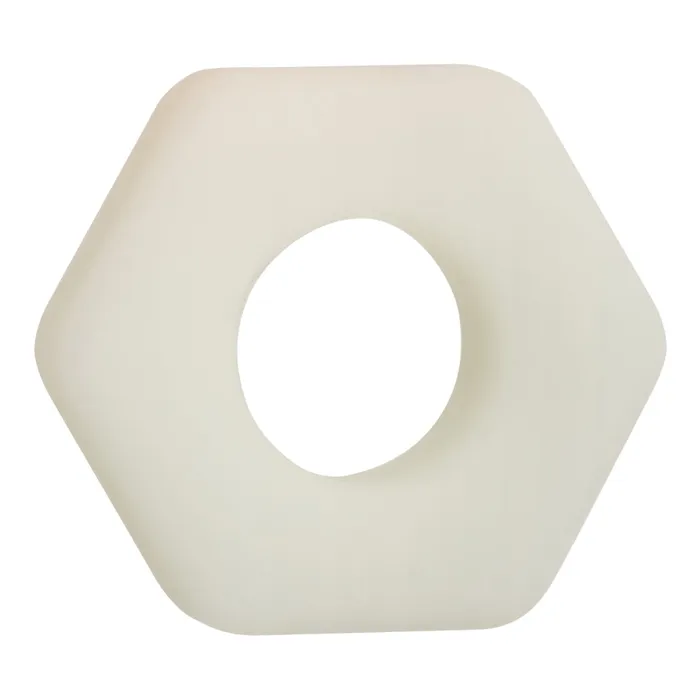 Female Sex Toys CalExotics Alpha GlowintheDark Liquid Silicone Prolong Sexagon Ring White Female Sex Toys CalExotics Alpha GlowintheDark Liquid Silicone Prolong Sexagon Ring White
