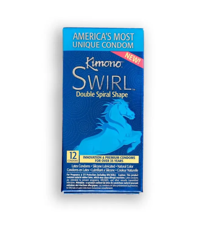 Female Sex Toys Paradise Marketing Kimono Swirl 12 Pack