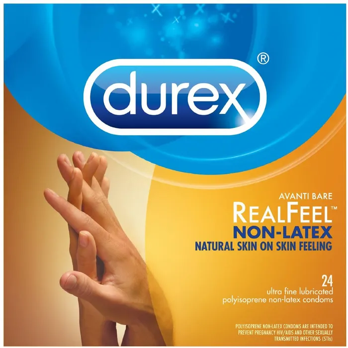 Male Sex Toys Durex Avanti Real Feel Non Latex Condoms Pack of 3 Durex