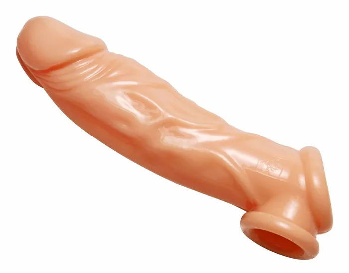 Male Sex Toys XR Brands Size Matters Realistic Flesh Penis Enhancer and Ball Stretcher Male Sex Toys XR Brands Size Matters Realistic Flesh Penis Enhancer and Ball Stretcher