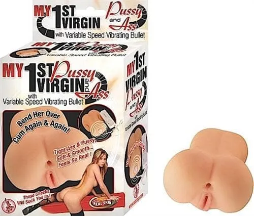Nasstoys Male Sex Toys My 1st Virgin Pussy and Ass Flesh